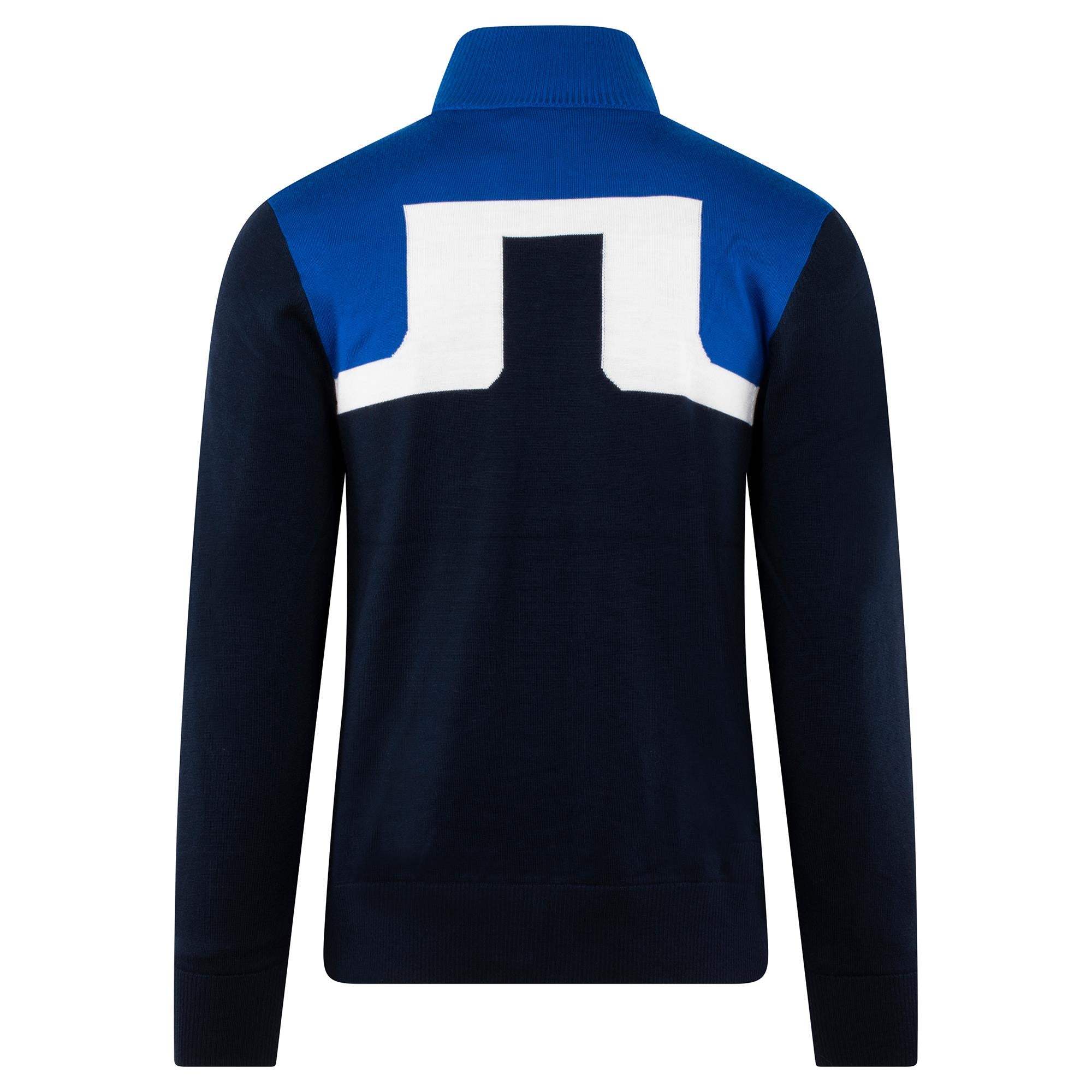 J Lindeberg Jeff Windbreaker Mens Golf Sweater Navy